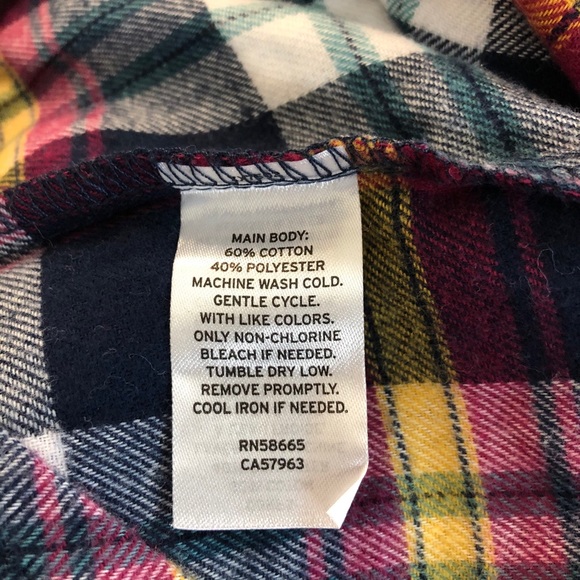 Make + Model NWOT plaid button down tunic shirt - Picture 5 of 5